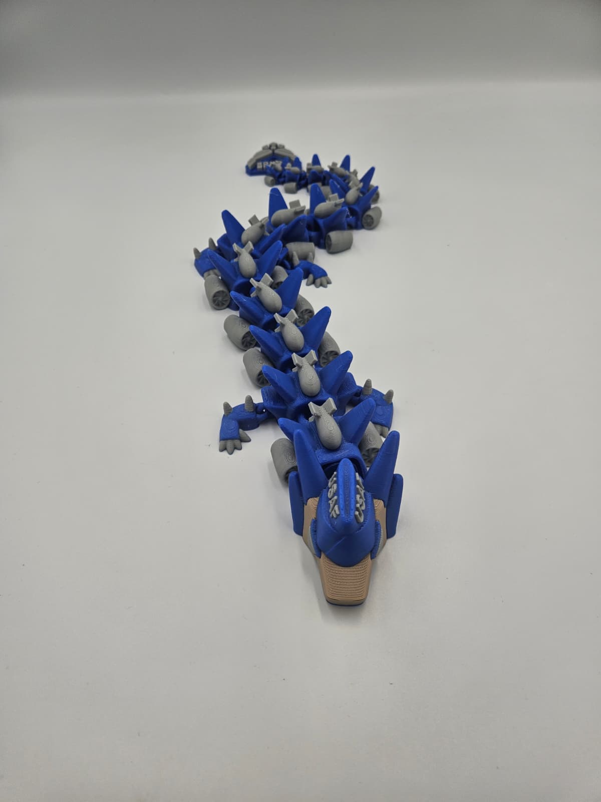 Army, Navy, Air Force, Marine Corps - Articulating Dragon Collectible Figurines