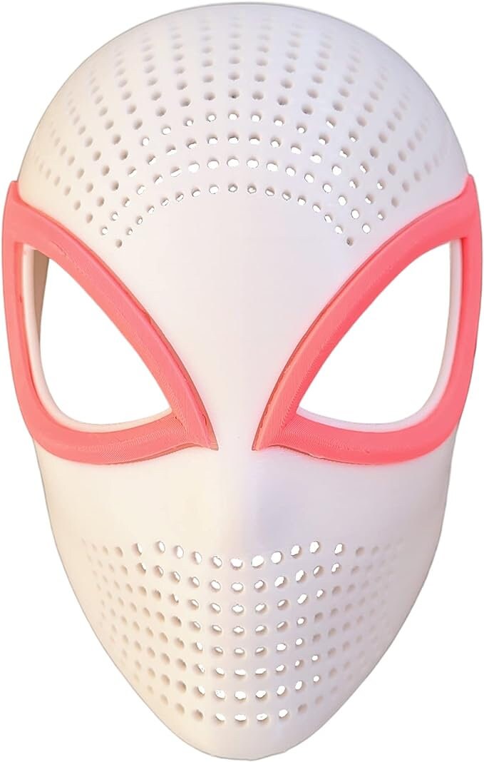 Spider-Man Face Shell 3D Printed Mask