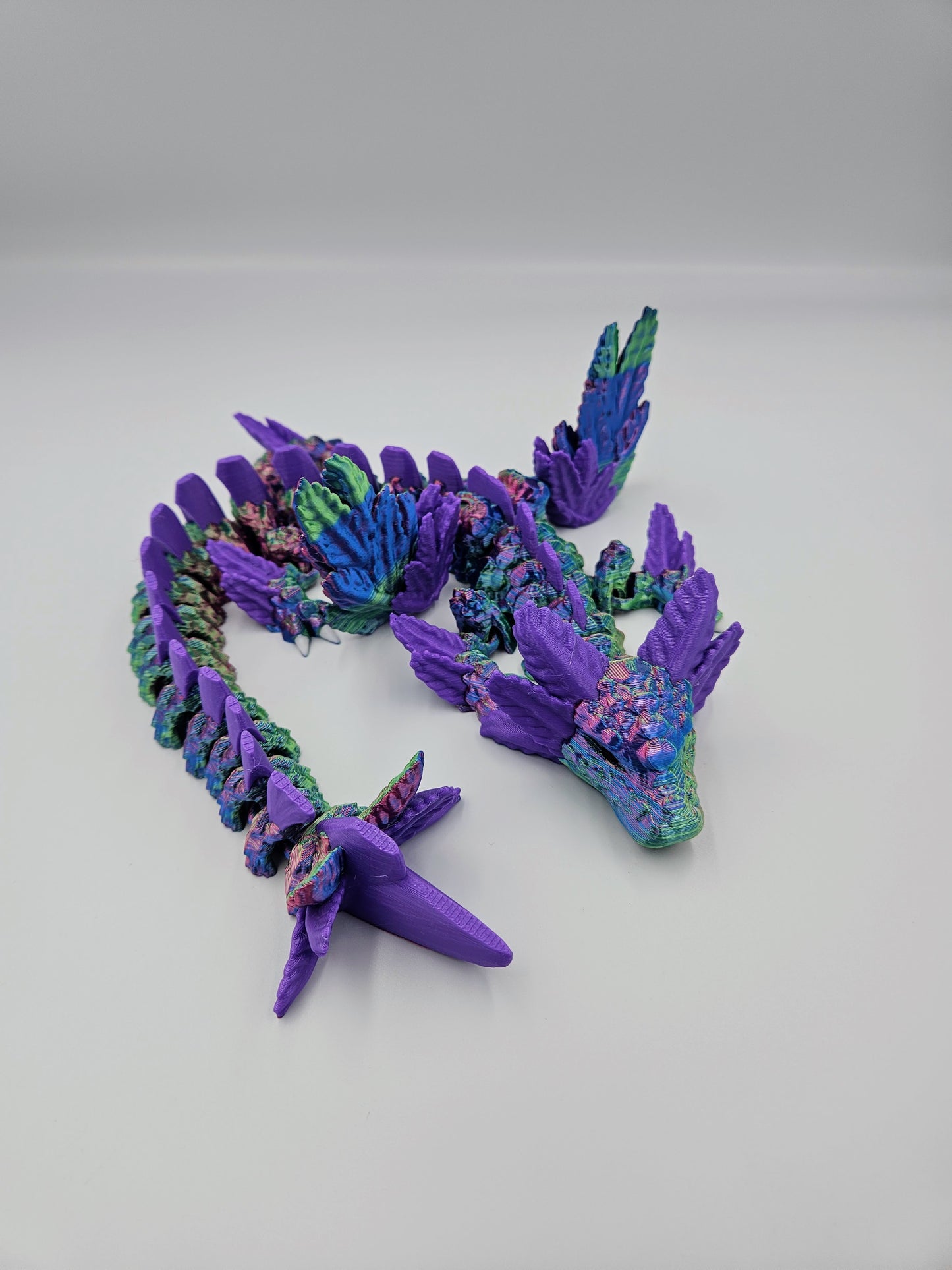Axolotl Winged Dragon - 18" Adult Dragon Fidget Toy