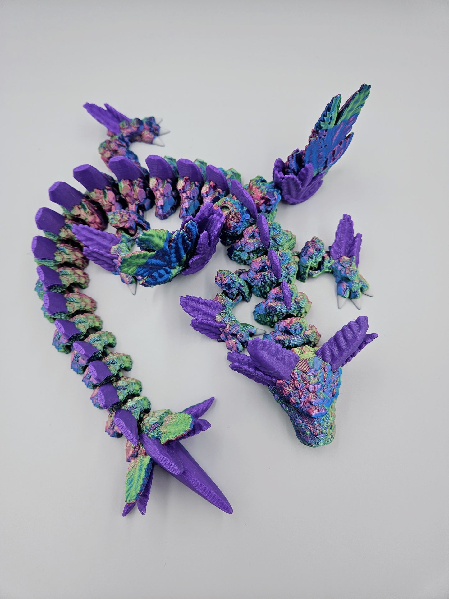 Axolotl Winged Dragon - 18" Adult Dragon Fidget Toy