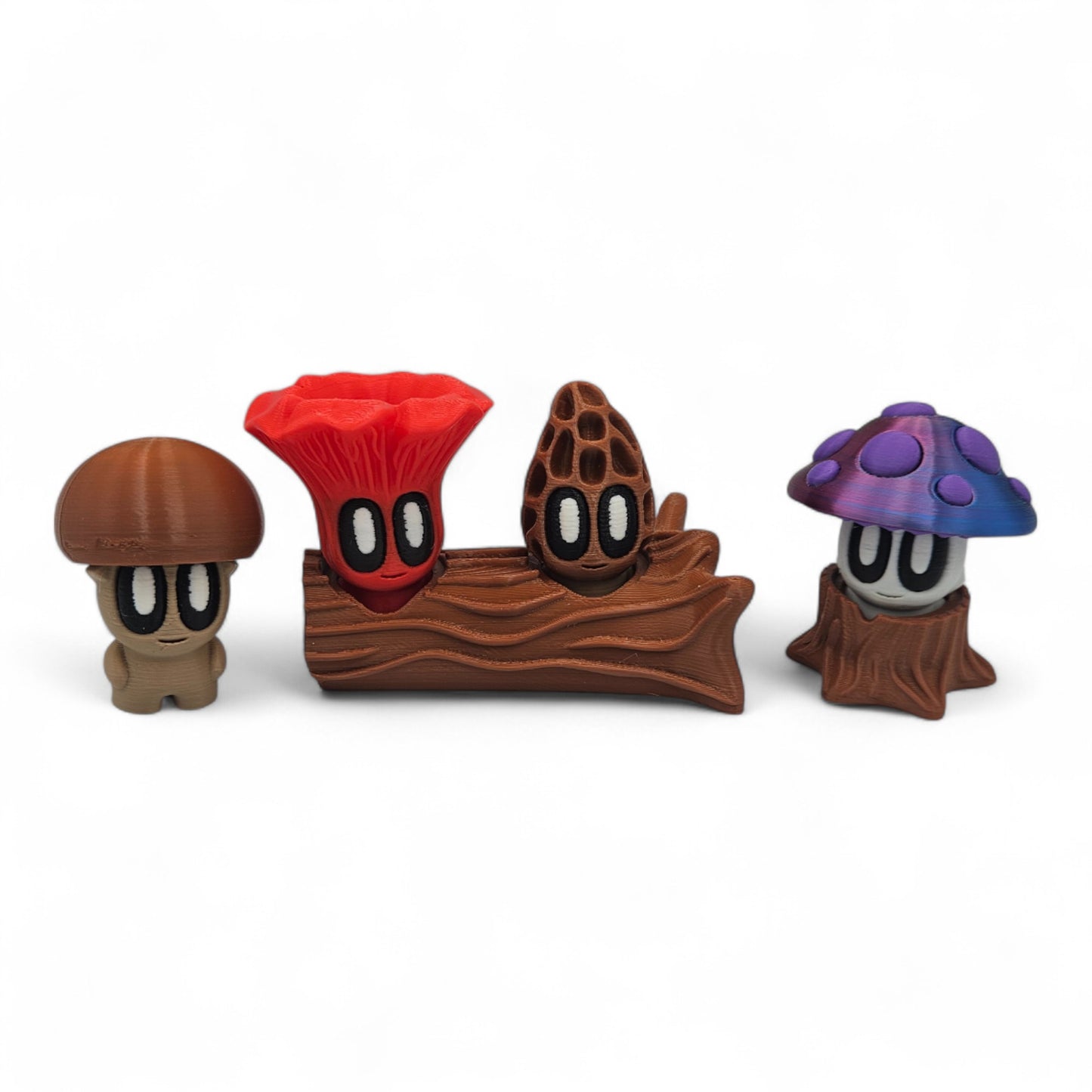 7 Pack Mushroom Collectible Figurines