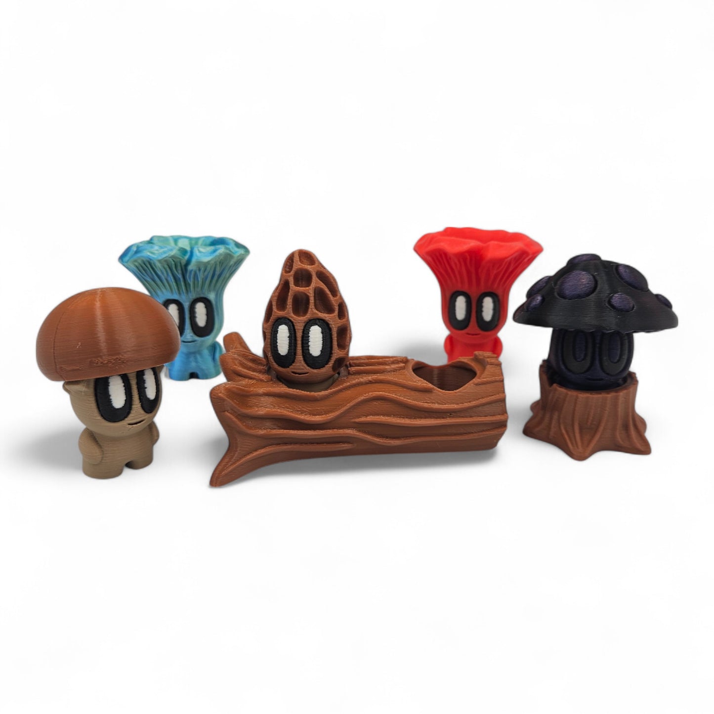 7 Pack Mushroom Collectible Figurines