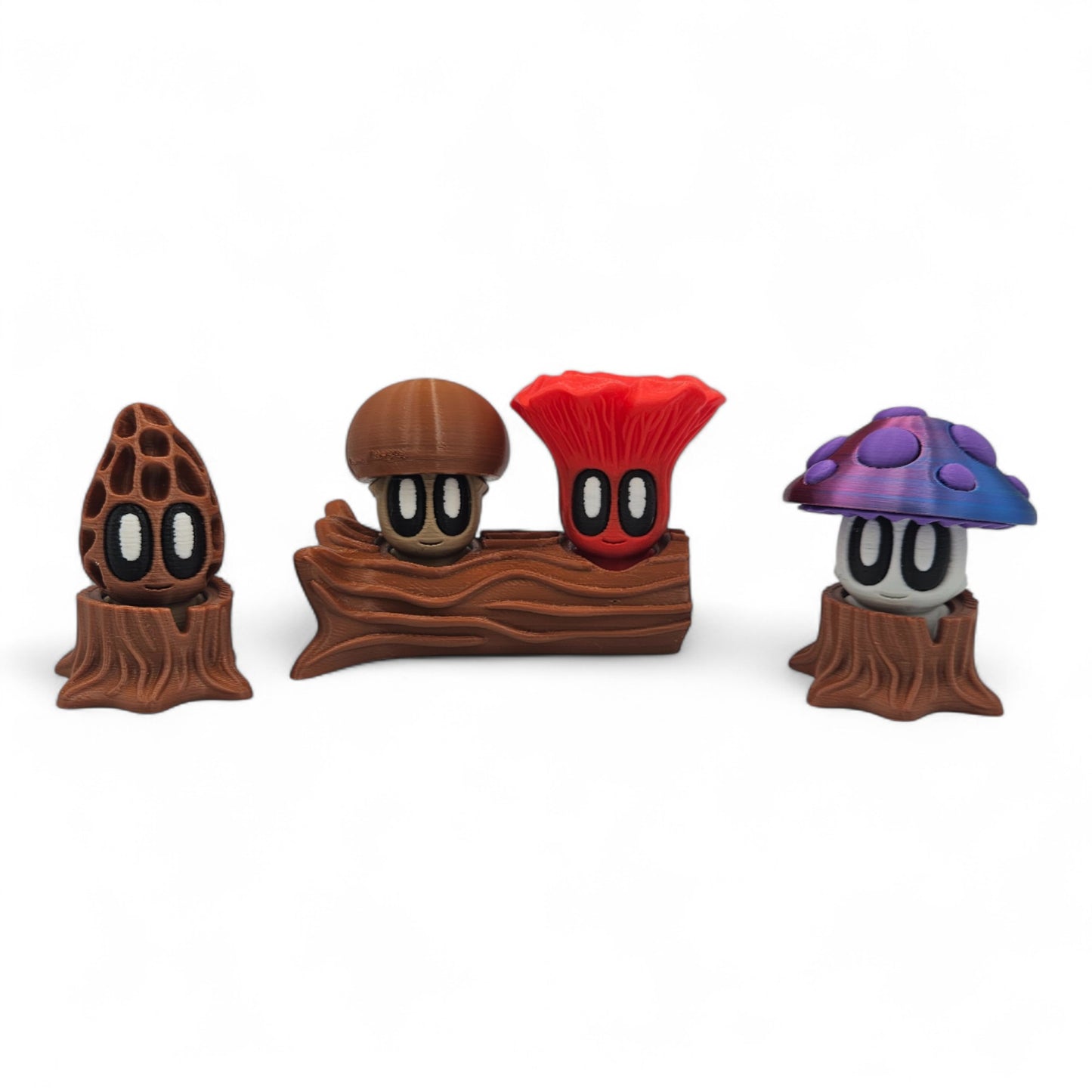 7 Pack Mushroom Collectible Figurines