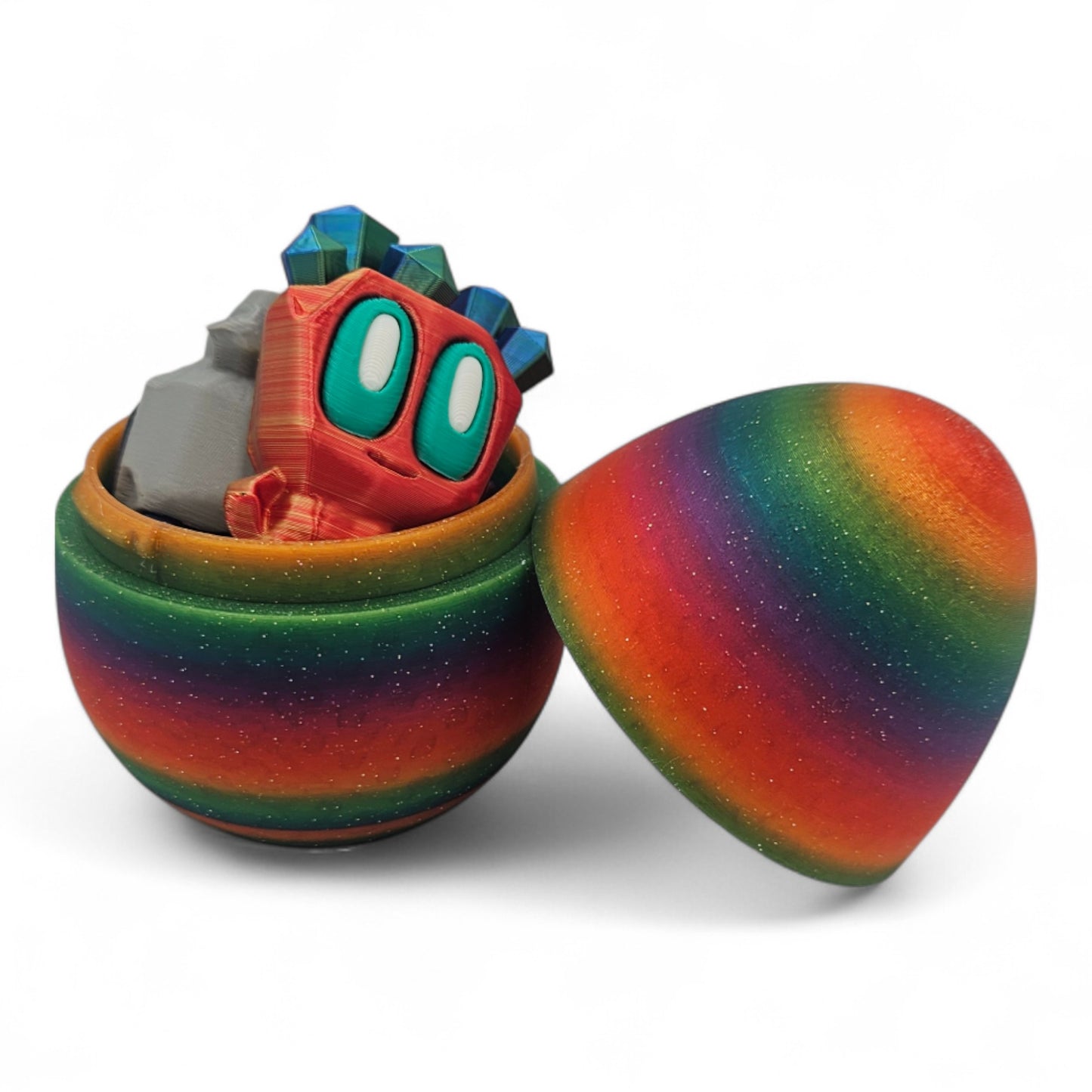 3 Pack Collectible Rock Pets