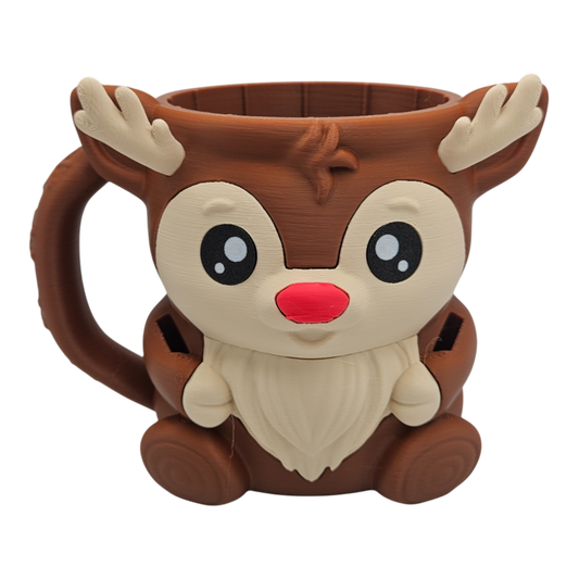 Reindeer Ice Cream Pint Holder
