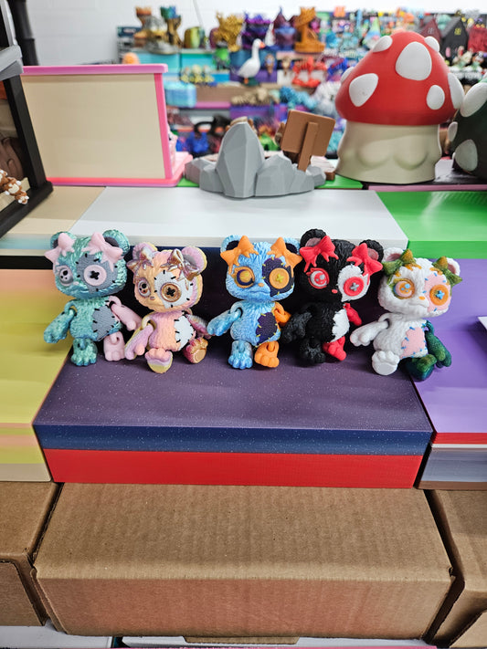 Patchwork Teddy Bear