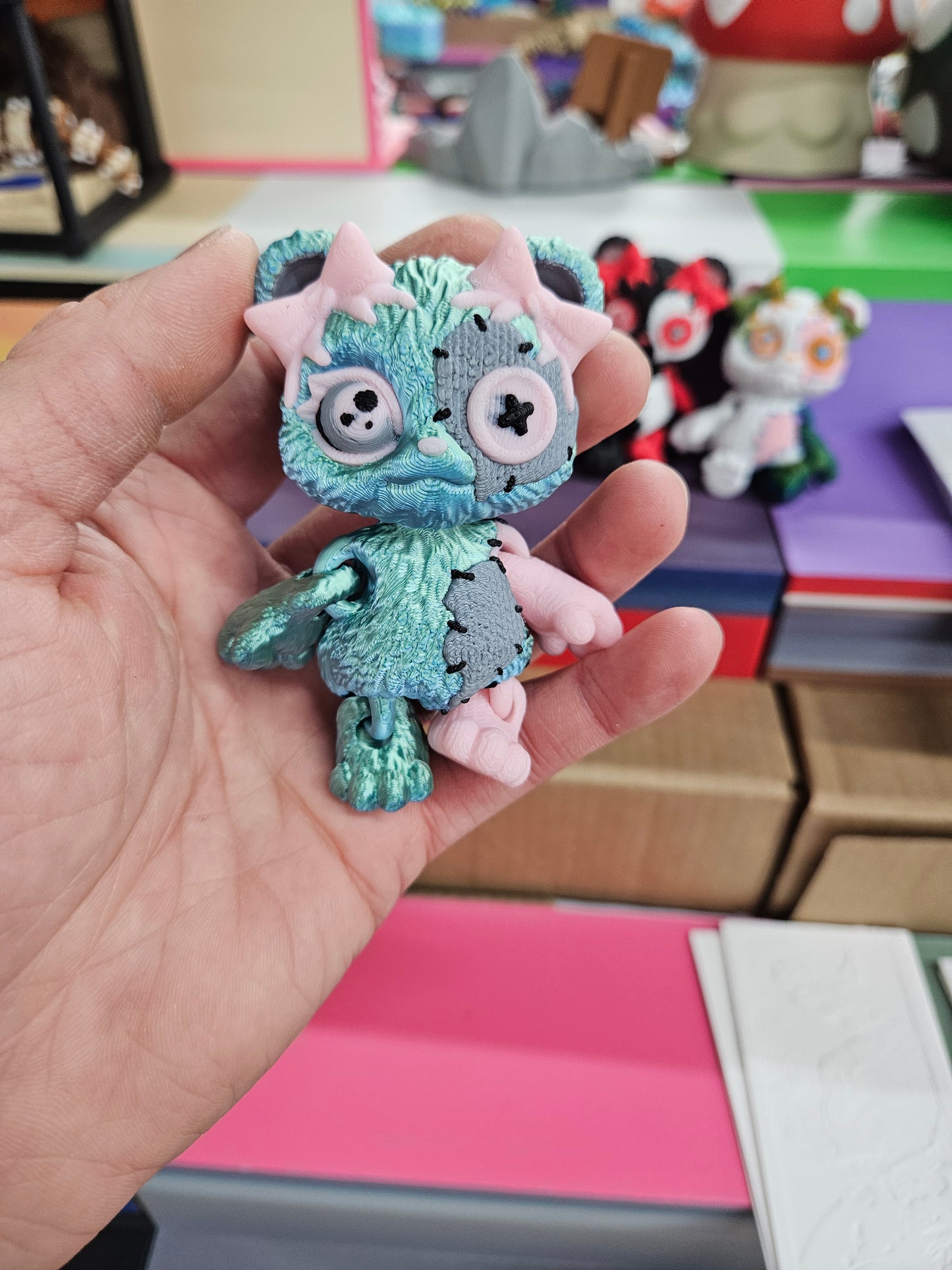 Patchwork Teddy Bear