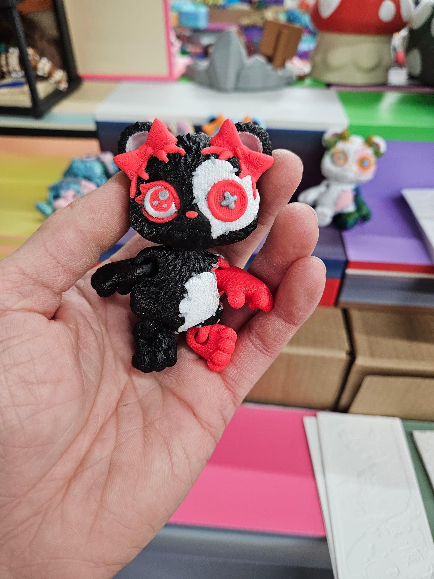 Patchwork Teddy Bear