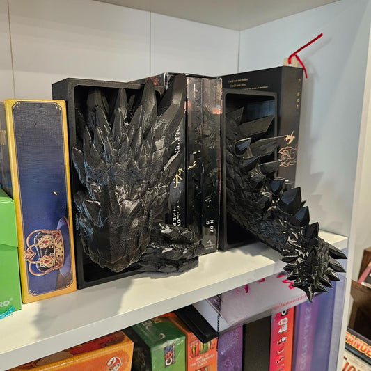 Crystal Dragon - Head and Tail Book End (Copy)
