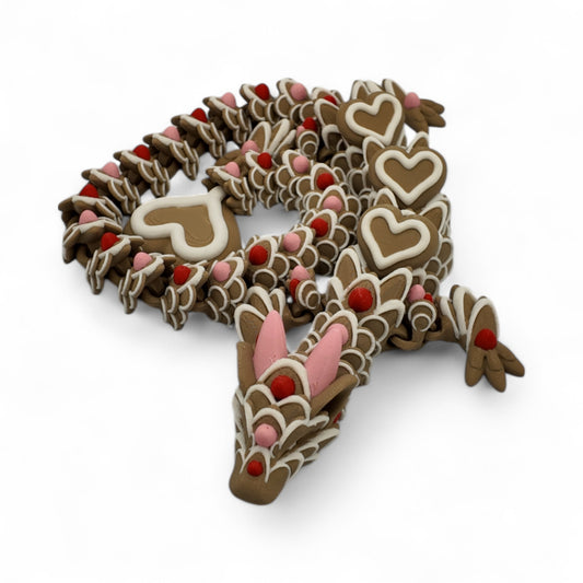 Adult Heart Cookie Dragon