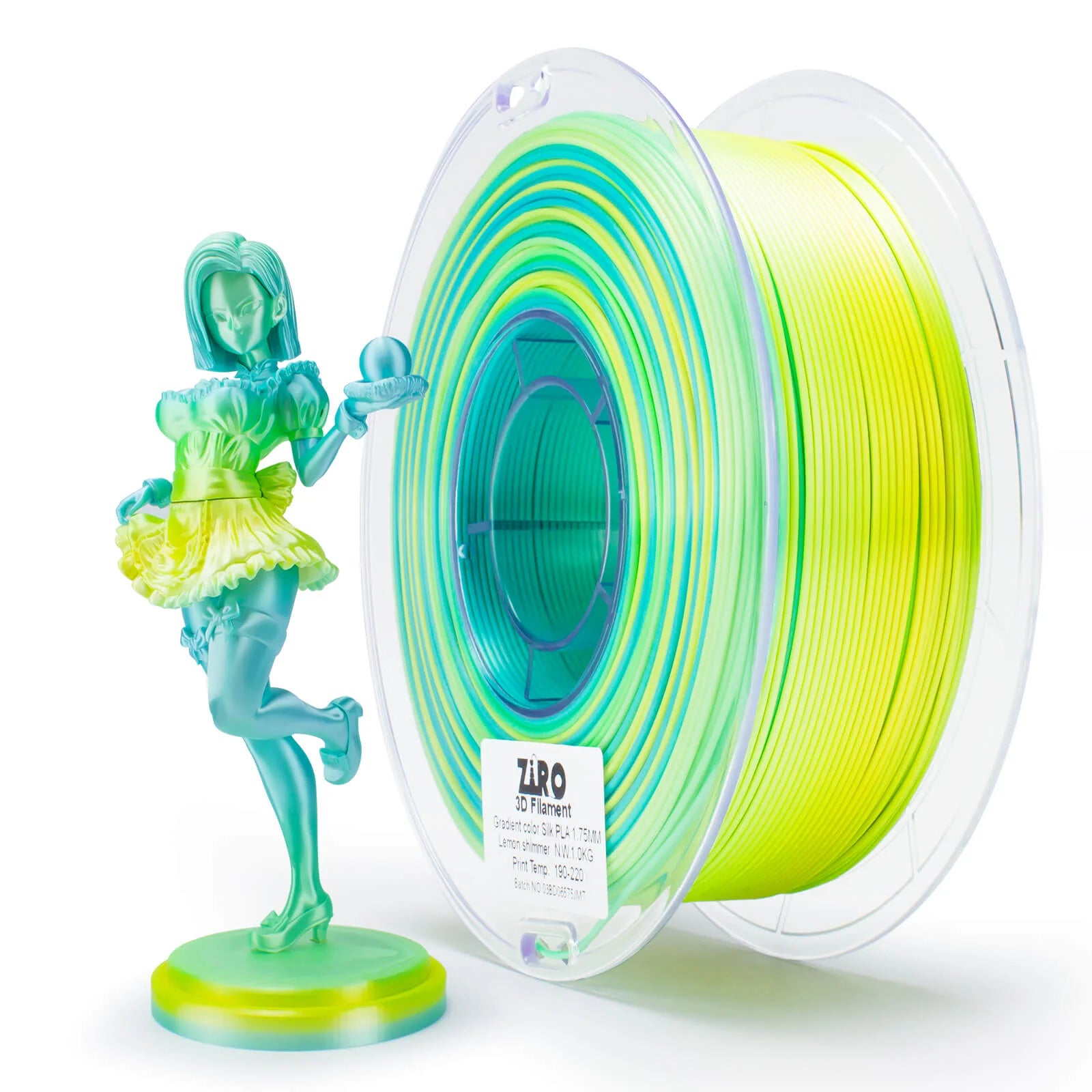 Ziro Filament - Gradient Silk PLA