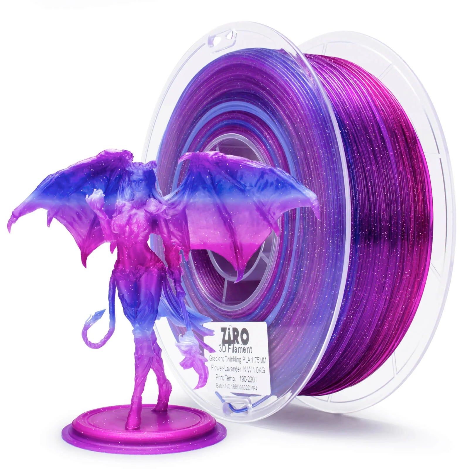 Ziro Filament - Gradient Twinkling PLA