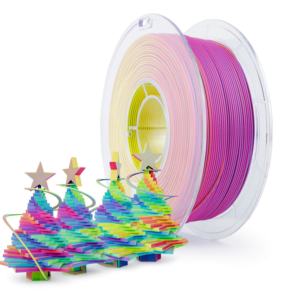 Ziro Filament - Tri Color Matte PLA