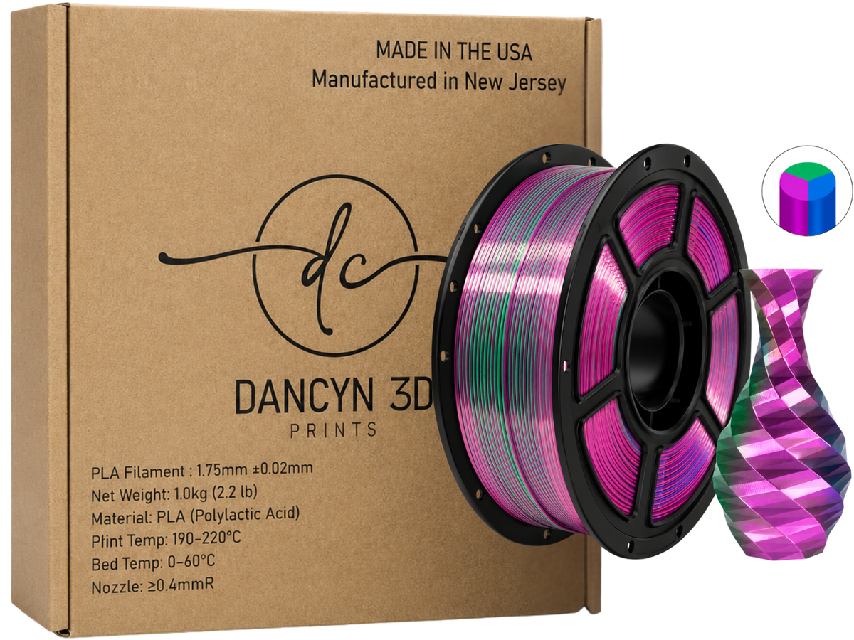 PLA Silk - Dual & Tri Color