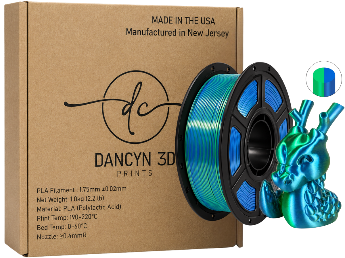 PLA Silk - Dual & Tri Color