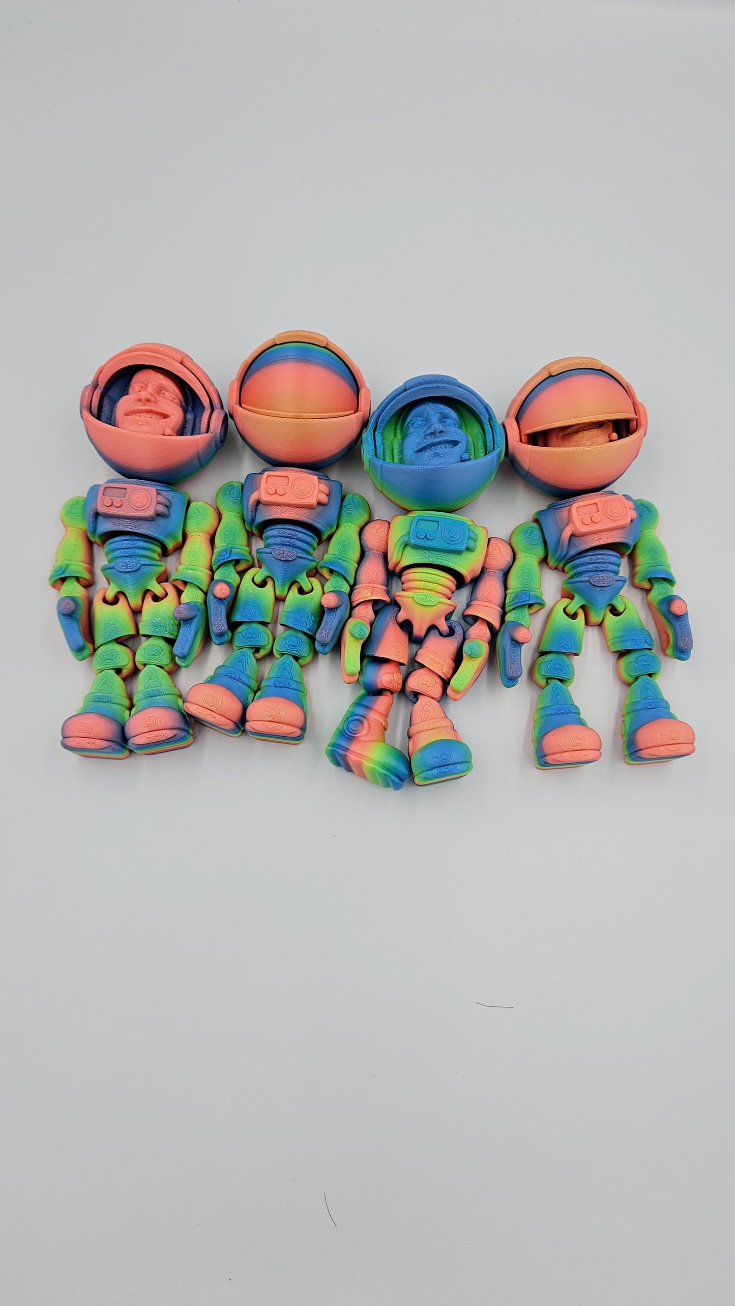 Flexible Astronaut Figurine